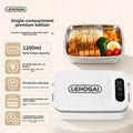 New Model of Water-Free Heating Lunch Box, USB Charging Portable Insulated Lunch Box, 304 Stainless Steel Electric Heating Lunch Box My Store