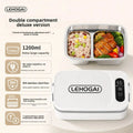 New Model of Water-Free Heating Lunch Box, USB Charging Portable Insulated Lunch Box, 304 Stainless Steel Electric Heating Lunch Box My Store
