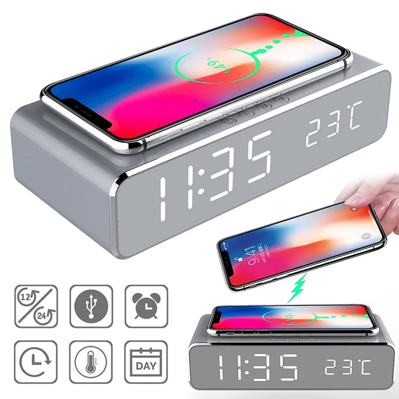 LED Electric Alarm Clock r Cato Collection
