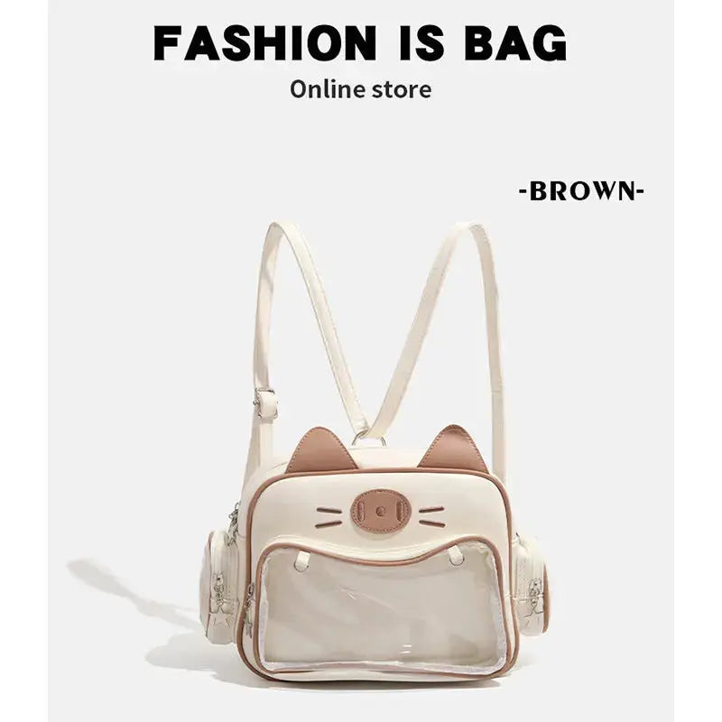 Mechanical Cat Pattern Tote Bag My Store