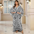 Cotton Printed Vacation Beach Long Dress for Women, Loose Long Dress, Bikini Cover-Up, Sun Protection Clothing My Store