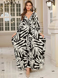 Cotton Printed Vacation Beach Long Dress for Women, Loose Long Dress, Bikini Cover-Up, Sun Protection Clothing My Store