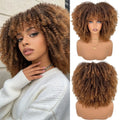 Short Curly Synthetic Wigs My Store