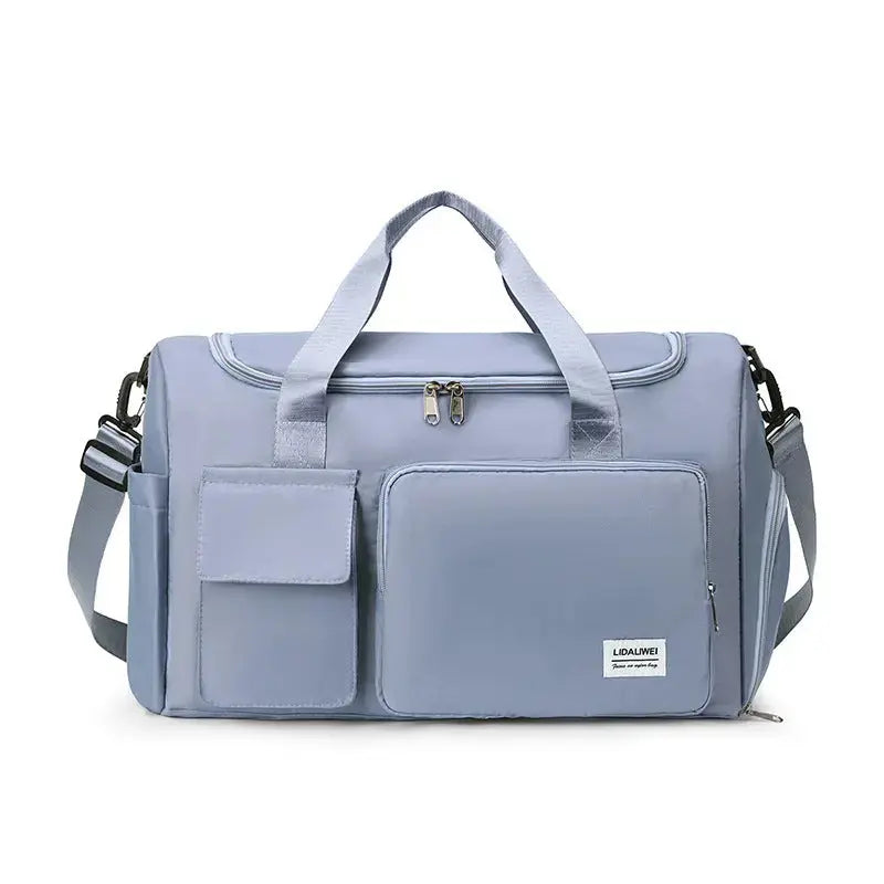 New Portable Travel Bag Dry And Wet Separation Swimming Sports Fitness Bag Short Business Trip Lightweight Luggage Bag Yoga Bag My Store