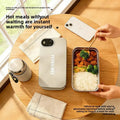 New Model of Water-Free Heating Lunch Box, USB Charging Portable Insulated Lunch Box, 304 Stainless Steel Electric Heating Lunch Box My Store