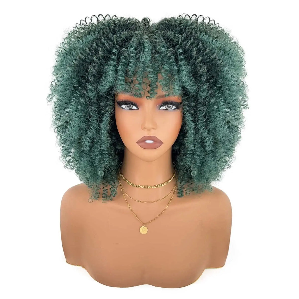 Short Curly Synthetic Wigs My Store
