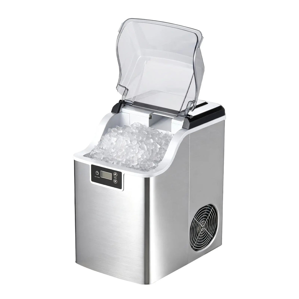 Countertop Ice Maker, 44 lbs per Day, Self-Cleaning Portable Machine with Scoop, 4 lbs Ice-Storage Basket, Nugget Ice-Making Machine with Chewable Ices for Home, Kitchen, Office, Bar & Party Doba