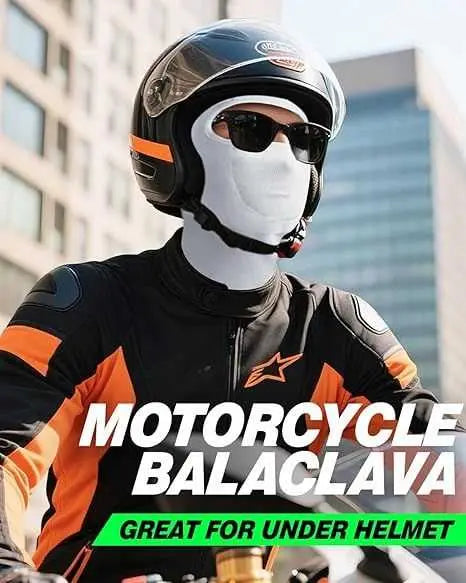 Cooling Breathable Balaclava Face Mask for Men Women Summer Full Head Cover Sun UV Protection for Motorcycle Work Ski Doba
