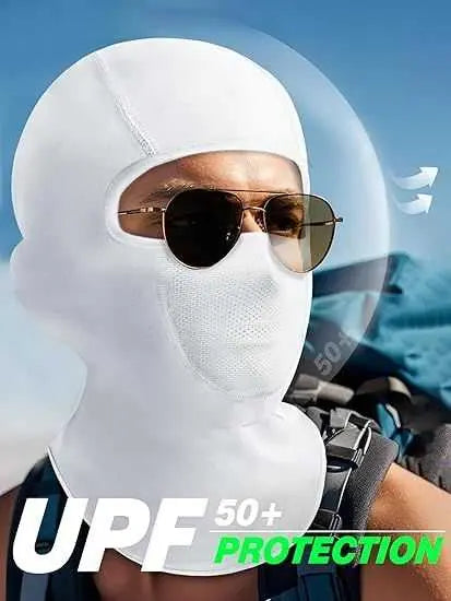 Cooling Breathable Balaclava Face Mask for Men Women Summer Full Head Cover Sun UV Protection for Motorcycle Work Ski Doba