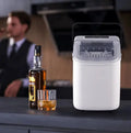 PSZ6Y10  Home Ice Maker-Outdoor Camping Ice Production 12kg/day bullet ice maker-PVC BPA-free, quick ice production. Coffee ice cubes, car fridge compatible. Alcohol ice maker with a Doba