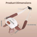 Human-Like Neck Massager With Heat Cordless Neck Massager for Pain Relief Deep Tissue Shiatsu Massager for for Neck Shoulders Back Legs Doba