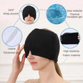 Migraine Relief Hat Gel Hot Cold Therapy Ice cap 360° Pain Mask Gel Release Pressure Head Massager Relax Pain Pack Eye Masks with Free Gift Doba