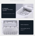 PSZ6Y10 Home Ice Maker-Outdoor Camping Ice Production 12kg/day bullet ice maker-PVC BPA-free, quick ice production. Coffee ice cubes, car fridge compatible. Alcohol ice maker with a Doba