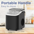 PSZ6Y10 Home Ice Maker-Outdoor Camping Ice Production 12kg/day bullet ice maker-PVC BPA-free, quick ice production. Coffee ice cubes, car fridge compatible. Alcohol ice maker with a Doba