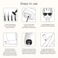 Professional Laser Epilator IPL Hair Removal Body Bikini Leg Depilatory Devic 900,000 Flashes 5 Levels Epilator Painless Electric Epilator Machine Doba