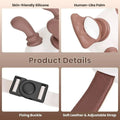 Human-Like Neck Massager With Heat Cordless Neck Massager for Pain Relief Deep Tissue Shiatsu Massager for for Neck Shoulders Back Legs Doba
