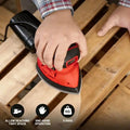 130W Electric Detail Sander, Handheld Mouse Sander with Dust Collection System, 13200 RPM Mini Sanding Tool with 12 Sandpapers for Woodworking, DIY and Tight Spaces Doba