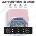 Countertop Ice Maker with Handle, 26lbs/24H Portable Ice Machine, 9 Bullet Ice Cubes Ready in 6 Mins, Self-Cleaning, Quiet Compact Ice Maker for Home, Kitchen, RV, Camping Doba