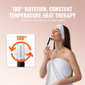 Red Light Therapy Wand for Face and Neck, 3-in-1 LED Facial Wand Red Light Therapy Device with Heating Therapy| Vibrating Facial Massage, Portable LED Beauty Wand Doba