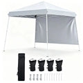 Adjustable 9x9 Outdoor Canopy Tent with Waterproof Sidewalls and UPF 50+ Protection Doba