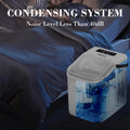 PSZ6Y10 Home Ice Maker-Outdoor Camping Ice Production 12kg/day bullet ice maker-PVC BPA-free, quick ice production. Coffee ice cubes, car fridge compatible. Alcohol ice maker with a Doba