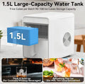 PSZBJ-K12  Automatic Ice Maker-Blue Storage Ice for Outdoor Camping. Features: 12kg/day capacity, PVC material (BPA-free), touch controls, quick ice-making, coffee ice cubes, car-friendly design, Doba