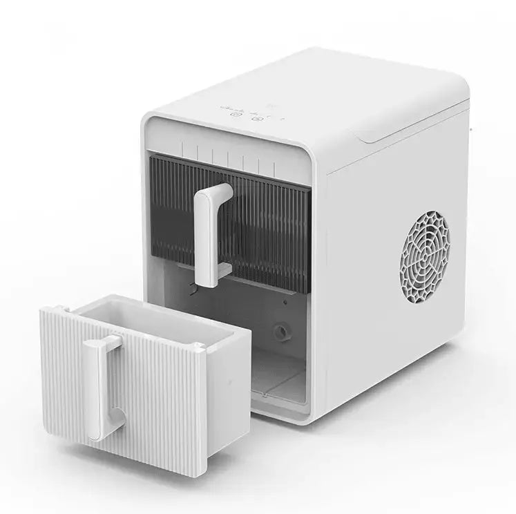 PSZBJ-K12  Automatic Ice Maker-Blue Storage Ice for Outdoor Camping. Features: 12kg/day capacity, PVC material (BPA-free), touch controls, quick ice-making, coffee ice cubes, car-friendly design, Doba
