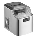 Countertop Ice Maker, 24 Cubes Ready in 15 Mins, 45lbs in 24Hrs, Self-Cleaning Portable Ice Maker with Ice Scoop and Basket, Ice Machine with 3 Sizes Ice Cube for Home Kitchen Office Party Doba