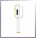 Multi-Functional 3-in-1 Scalp Massager & Hair Oil Applicator Brush | Cordless Electric Red & Blue Light Therapy Comb | Rechargeable & Portable Head Massager for Hair Growth & Relaxation (White) Doba