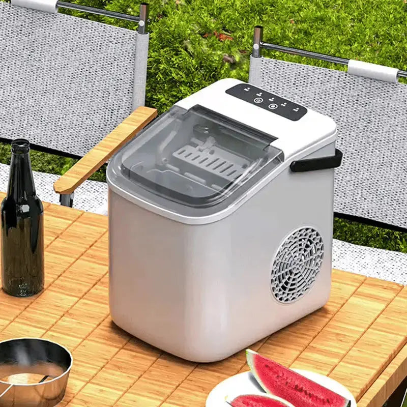 PSZ6Y10  Home Ice Maker-Outdoor Camping Ice Production 12kg/day bullet ice maker-PVC BPA-free, quick ice production. Coffee ice cubes, car fridge compatible. Alcohol ice maker with a Doba