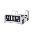 Twin Size Classic Car-Shaped Platform Bed with Wheels Doba