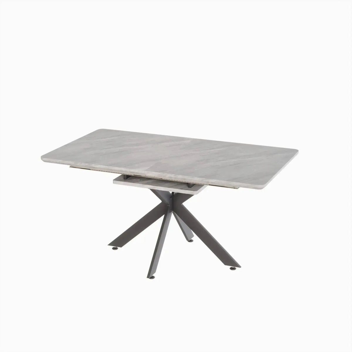 62.4" extendable 78.15" dining Table Set for 6-8 Person for Dining Room,C-shaped Tube Soft padded armless dining chair and Very large Dining Room Table Kitchen Table Chair Set with metal Legs Doba