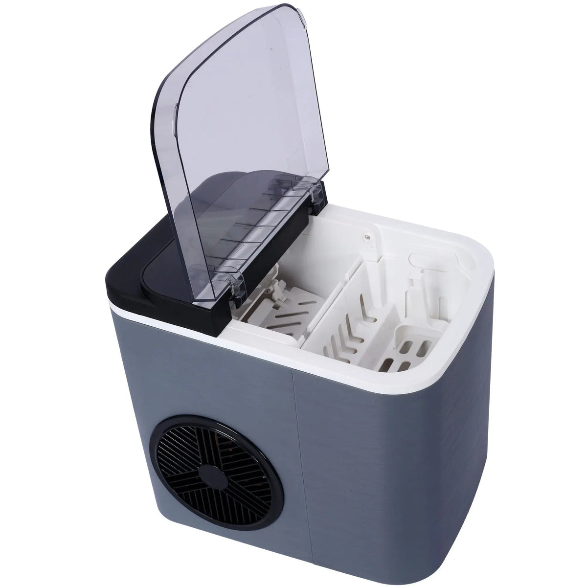 Portable Ice Machine, Self-Cleaning Ice Makers Ice Maker Countertop with Basket and Scoop, 9 Cubes in 6 Mins, 26 lbs per Day, Ideal for Home, Kitchen,ETL and FDA certificate Doba