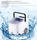 PSZ6Y10 Home Ice Maker-Outdoor Camping Ice Production 12kg/day bullet ice maker-PVC BPA-free, quick ice production. Coffee ice cubes, car fridge compatible. Alcohol ice maker with a Doba