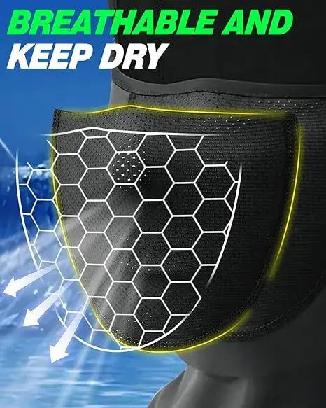 Cooling Breathable Balaclava Face Mask for Men Women Summer Full Head Cover Sun UV Protection for Motorcycle Work Ski Doba