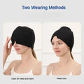 360° Massage Migraine Relief Hat Stress Relief Eye Mask Gel Hot Cold Therapy Headache Pain Relief Cap  Ice Head Wrap for Headache and Puffy Eyes Doba