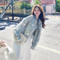 Stitched Denim Jacket My Store